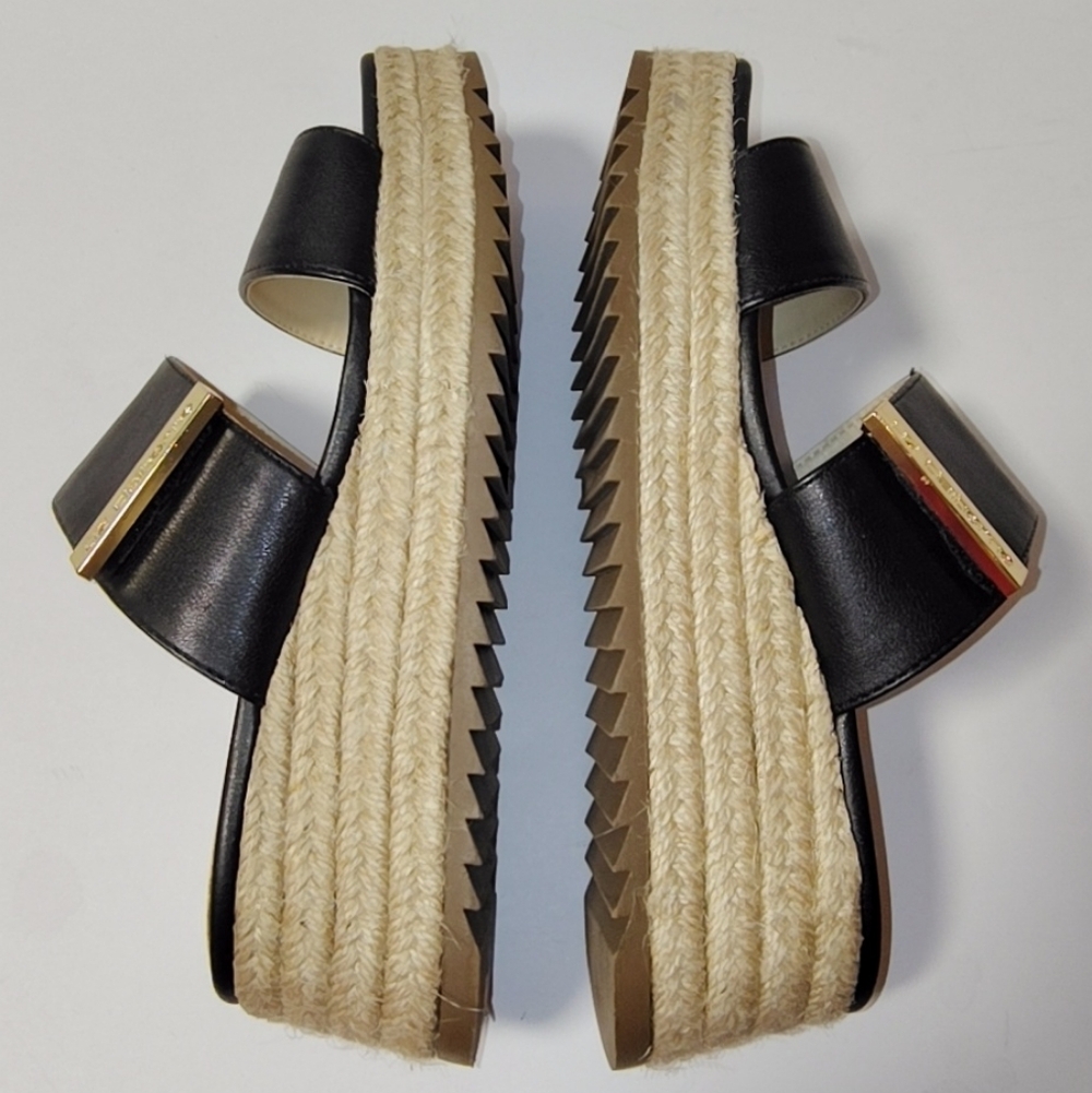 Liz Claiborne Embrook Women's Double-Band Espadrille Slide Wedge Platform Sandal - Picture 7 of 12